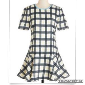Modcloth Plaid Dress